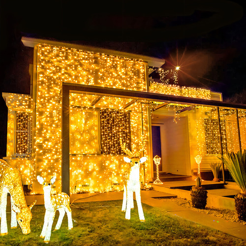 Jmexsuss Guirnalda De 200 Luces Led De 66 Pies Para Interio