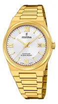Comprar Reloj Festina Swiss Swiss Hombre Dorado Caballero