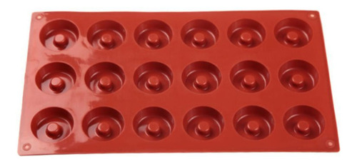 Rosquinhas De Silicone De 18 Cavidades, Molde De Pastelaria,