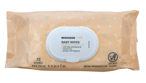 Mckesson Toallitas Perfumadas, Vitamina E Y Aloe Para Beb, 6