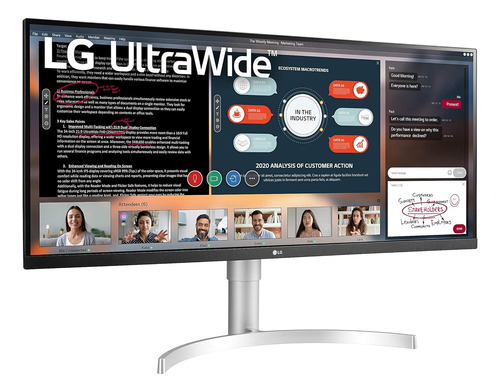 Monitor LG 34 Ultrawide Fhd Ips Hdr400 75hz Maxxaudio