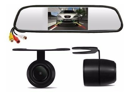 Retrovisor Lcd Com Camera Ré Sensor De Estacionamento Hb20
