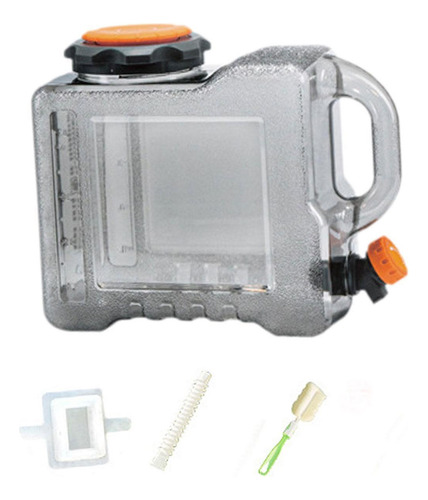 Dispensador De Bebidas De Contenedor De Agua, Con Grifo, 5l