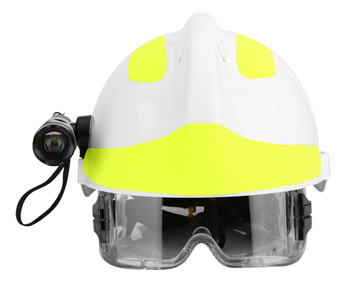 Casco De Protección Para Rescate Con Linterna Y Gafas