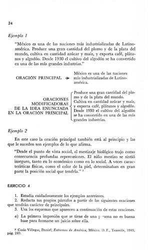 De La Oración Al Párrafo Editorial Trillas