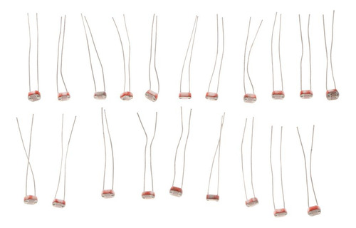 20pcs Photoresistor Gl5516 Ldr Photo Resistors Resistores