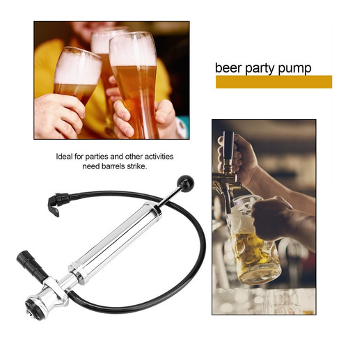Grifo Bomba De Cerveza 8 Pulgadas Sistema D Heavy Duty Party