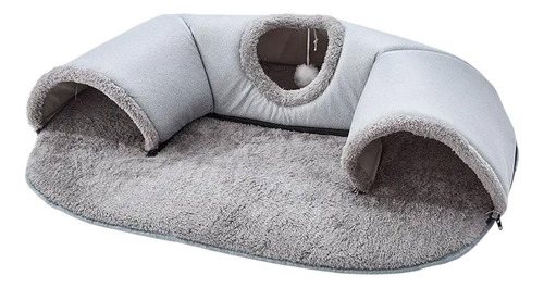 Alfombra De Gato Túnel De Gato Estera Extraíble, 85cmx70cm