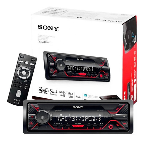 Imagen 3 de 6 de Sony Autoradio DSX-A41BT con Extra Bass, USB y conexión Bluetooth