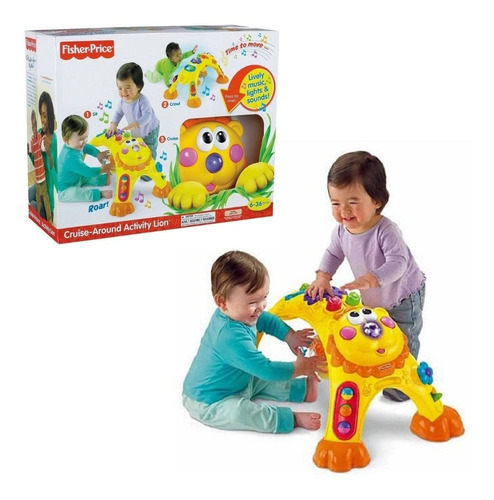 Fisher Price Super Arquito León Interactivo