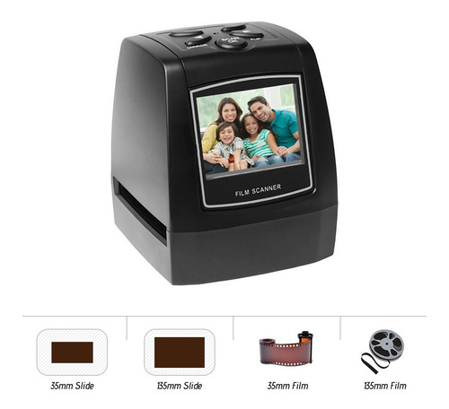 Imagen 6 de 9 de Protable Negative Film Scanner 35mm 135mm Slide Film