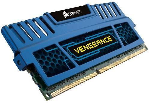 Memoria RAM Vengeance color blue 16GB 4 Corsair CMZ16GX3M4A1600C9B