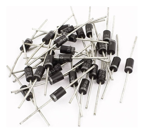 30 Piezas Diodo Her303 Rectificador Ultra Rápido 3a 200v