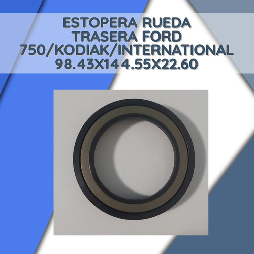Estopera Rueda Trasera Ford 750/dodge D600/kodiak(eaton)/int