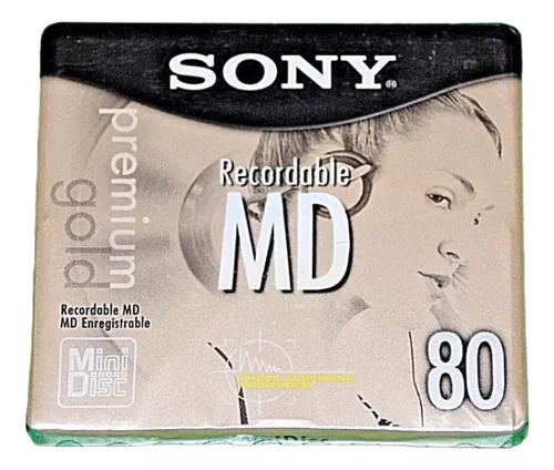 X5 Sony Japan Audio Mini discs MD 80min MiniDisc MDW80T
