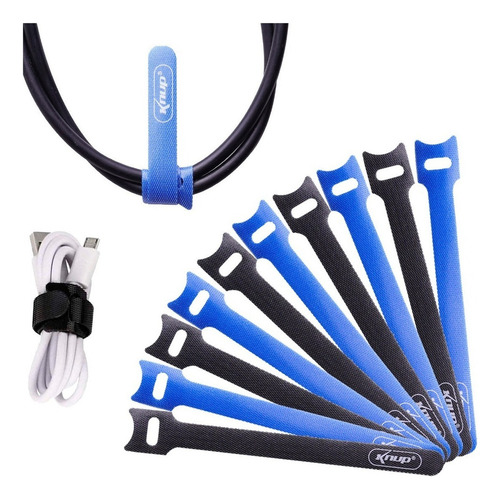 Organizador De Cables Con Reutilizable Multiusos De 50