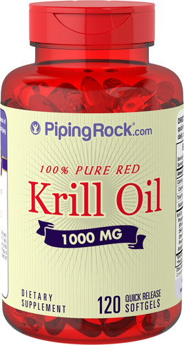 Aceite de krill 1000 mg de astaxantina omega-3 Epa DHA 120 cápsulas