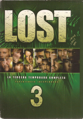 Lost Temporada 3 Dvd - 7 Discos