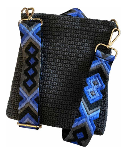 Cartera Crochet Con Longtrap Adaptable