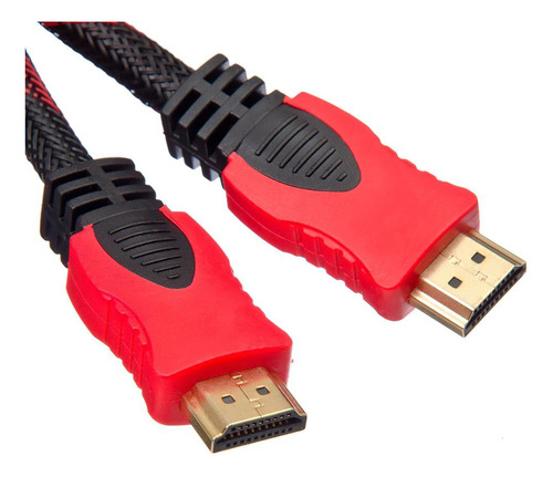 Imagen 2 de 3 de Cable Hdmi Kolke 4k De 3m Reforzado Y Con Doble Filtro Loi