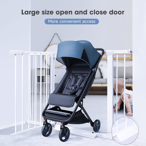 Baby Gate Amplirate, Ajustável, Fechamento Automático, Extra