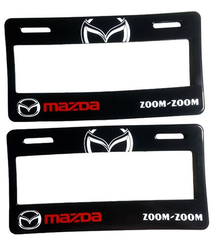 Porta Placa Mazda Cx3 Cx5  Mx5  Universal