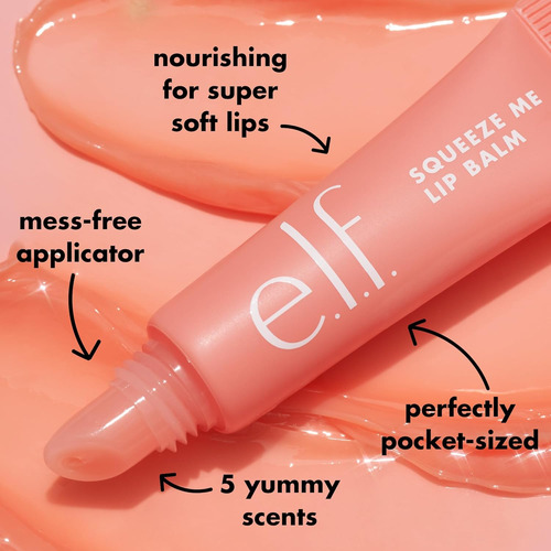 Elf - Squeeze Me Lip Balm | Bálsamo Labial | Tono Grape