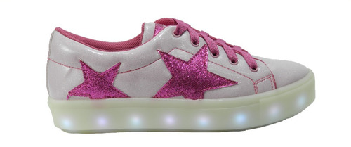 Zapatillas Plumita's C/glitter Luz Cargador Usb 2019