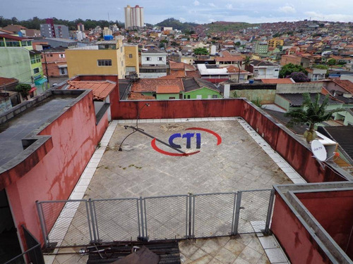 Prédio Para Alugar, 748 M² Por R$ 6.000/mês - Parque São Vicente - Mauá/sp - Pr0017