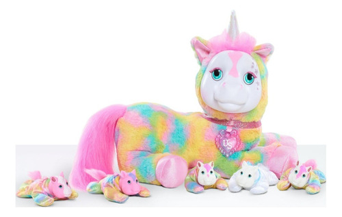 Unicorn Surprise Crystal Y Sus Bebes
