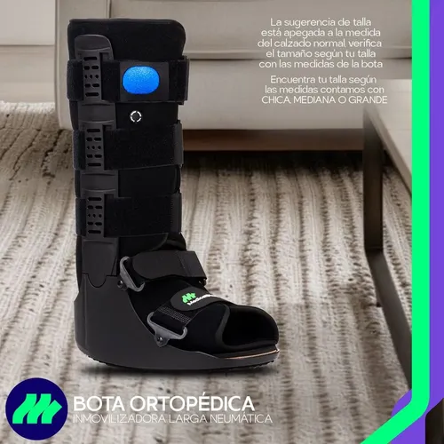 Ferula Bota Larga Walker Para Tobillo Válvula Aire Neumática | Envío gratis