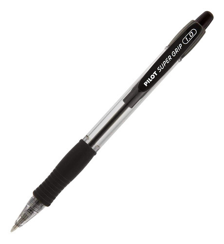 Caneta Pilot Super Grip Kit Azul Preta Vermelha 1.0mm Média