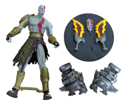 Figura God Of War Kratos Ghost Of Spart Ragnarok Play 19cm