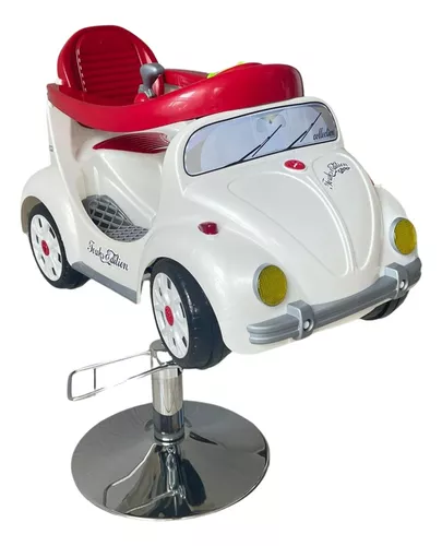 Cadeira para Salão de Beleza Infantil - kids - Fusca com musica em