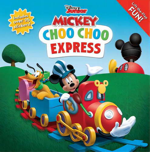 Disney Mickey Mouse Clubhouse: Choo Choo Express Lift-the-flap, De Editors Of Studio Fun International. Editorial Studio Fun Intl, Tapa Blanda En Inglés