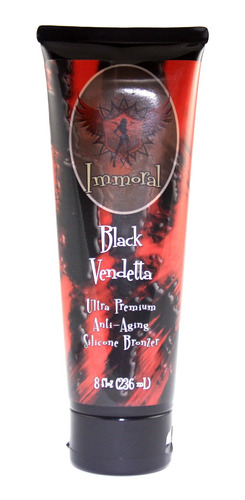 Locin De Bronceado Bronzer Avanzado Inmoral Negro Vendetta 3