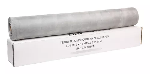 TELA MOSQUITERA POR METRO 120 X 100 CM GRIS