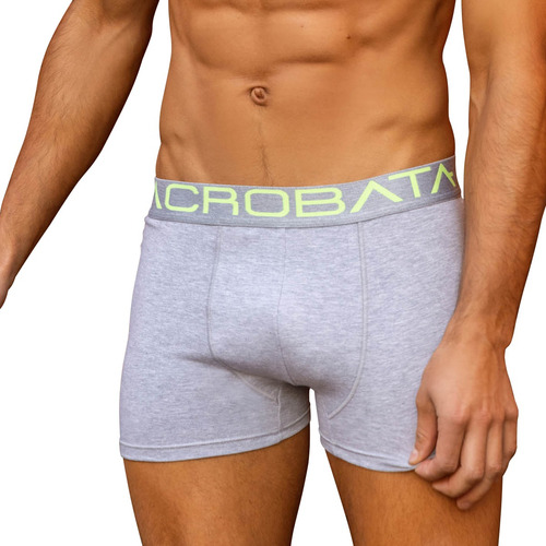 Boxer Acróbata 5086 De Algodón & Lycra Liso 