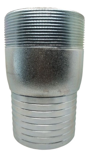 Kit 3 Niples Botella Galvanizada 2 Pulgadas Adapt Espiga