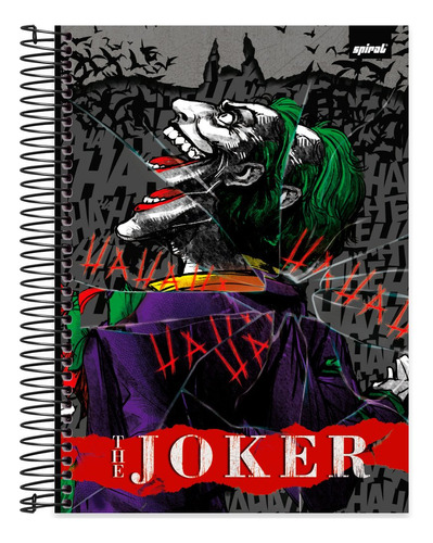 Caderno Universitário Capa Dura 10x1 160 Folhas Joker