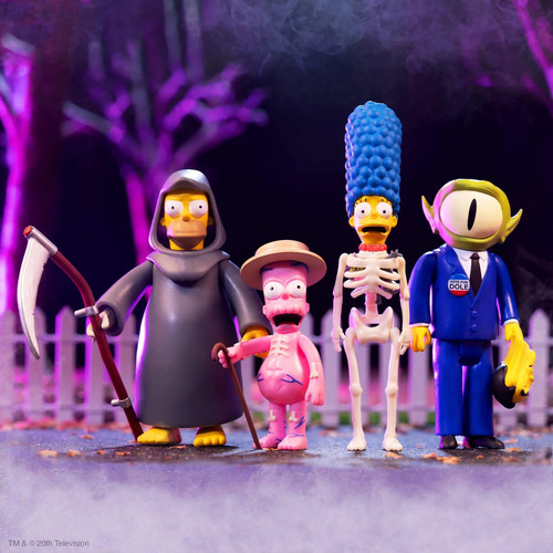 Figura De Acción Super7 The Simpsons Treehouse Of Horror Bar