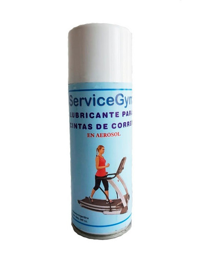 Silicona Cinta De Correr Caminar  Aerosol Lubricante Somos Fabricantes Servicegym