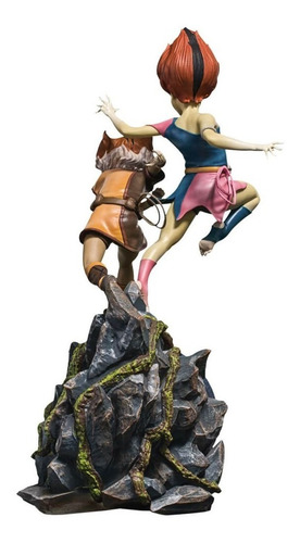 Estátua Wilykit & Wilykat Thundercats Bds 1/10 Iron Studios