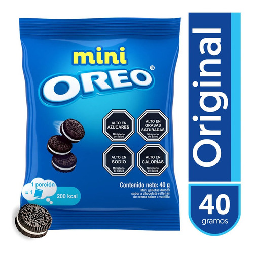 Galletas Mini Regular Oreo 40gr(10 Unidad)-super