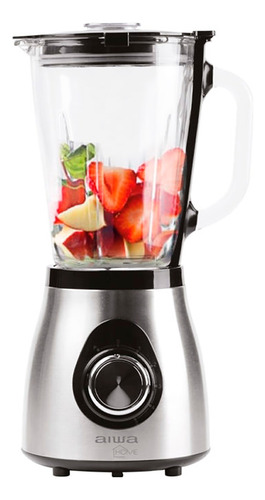 Licuadora De Pie Aiwa Acero Inoxidable 1.5l Pica Hielo 500w