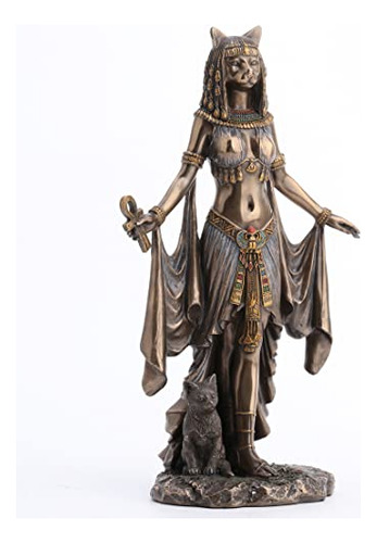 Veronese Design Bastet Diosa Egipcia De Proteccion Estatua