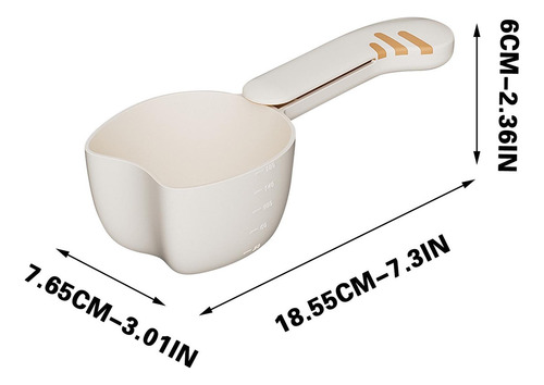 K Cuchara De Arroz En Forma De U, Multifuncional, Cocina,