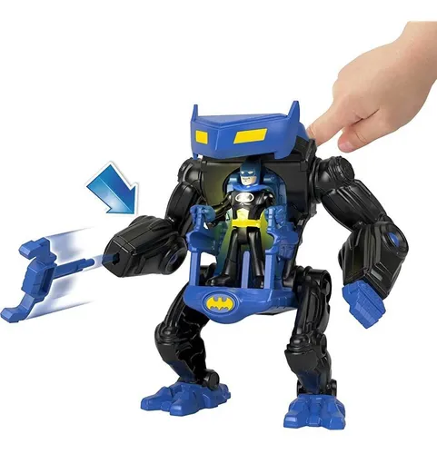 Fisher-price Imaginext Dc Super Friends Batman Battling Robo