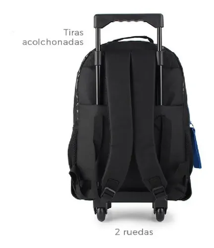 Mochila Con Ruedas Carro Reforzado Escolar O Viaje Head
