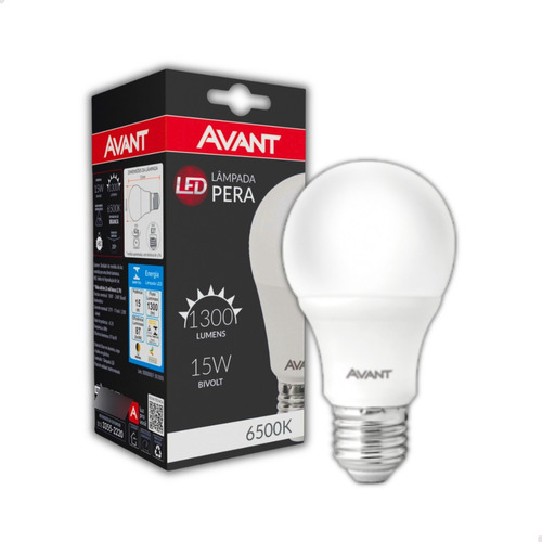 Kit 10 Lâmpada Led 15w E27 6500k Branco Frio Casa E Comercio
